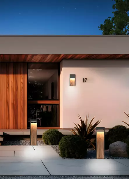 Lax Led Vägglampa - Väggarmaturer  - 4017807603705 - 2