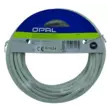 Installationskabel MSO 2x0,75mm2 10m Vit - Elledningar och -kablar - 6438056069285 - 1
