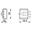 Valaisinpistotulppa DCL Musta Opal - Pistotulpat - 6438056309305 - 2