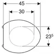 WC-Sits Ido Kimset 91110-20 Vit - WC-stolar och -lock - 425395 - 3