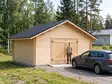 Garage AT30L Timmergarage Med Dubbelport - Timmergarage - 41005350005 - 1