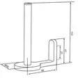 Damixa Zen Vara WC-Paperiteline - Naulakot, Koukut ja Telineet - 5708516848455 - 2