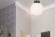 Lido Plafondi, Kromi/Valkoinen - Våtrumsarmaturer - 7041661275805 - 2