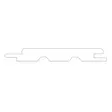 Sisustuspaneeli STP 15x95x3280 8kpl/pkt - Puupaneelit - 6418227051165 - 3