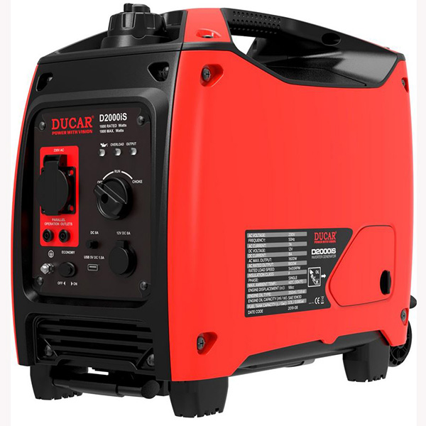 Elgenerator Ducar D2000IS - Aggregat - 6438014227245 - 1