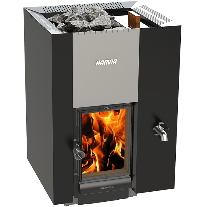 Harvia 22 GreenFlame RS Puukiuas - Puukiukaat - 6417659029995 - 1