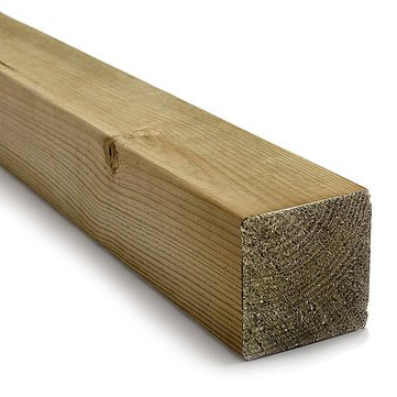 Kestopuu 75x75 VI Painekyllästetty - Painekyllästetty ja Kestopuu - 26550015 - 1