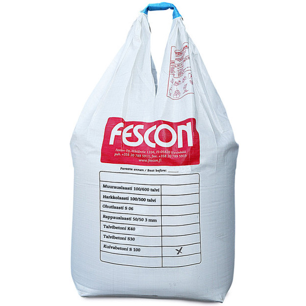 Kuivabetoni S 100 Fescon 1000kg Harmaa - Betonit - 6416841330215 - 1