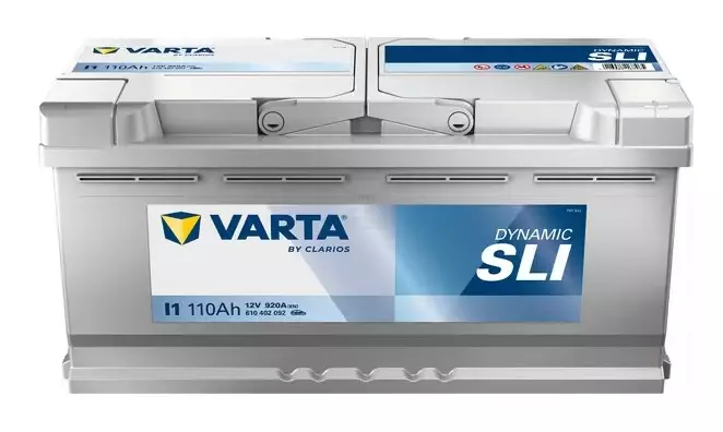 Käynnistysakku Varta 12V 110Ah 920A - Auton Akut ja Ajoneuvoakut - 4016987167465 - 1