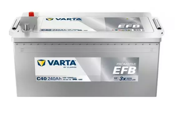 Käynnistysakku Varta 12V 240Ah 1200A - Auton Akut ja Ajoneuvoakut - 4016987149065 - 1