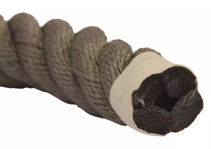 Keinohamppu harmaa 36mm x 6m - Kaideköydet ja Tarvikkeet - 6408586890215 - 1