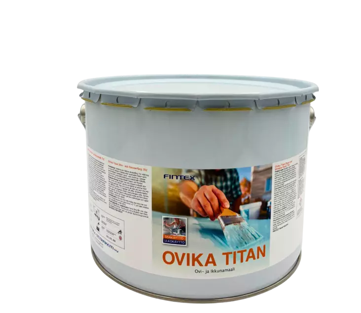 Ovika Titan Dörr- och Fönsterfärg 9L - Möbelfärger, vattenbaserade - 6417529702065 - 1