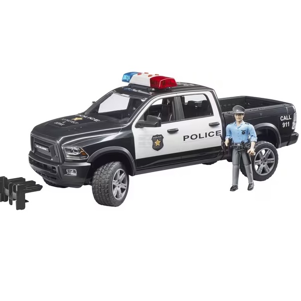 RAM 2500 polistruck med polis - Leksaksbilar och Tillbehör - U02505 - 1
