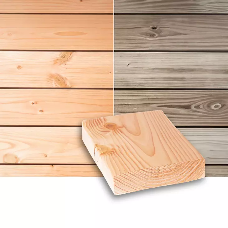 Trallvirke Douglasgran 28x145 SHP - Terassbrädor - 6438356699465 - 1