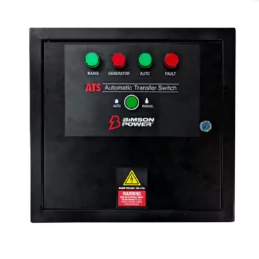 Warrior Ats - Automaattinen Siirtokytkin - Aggregaattien Lisätarvikkeet - 5060423986515 - 1