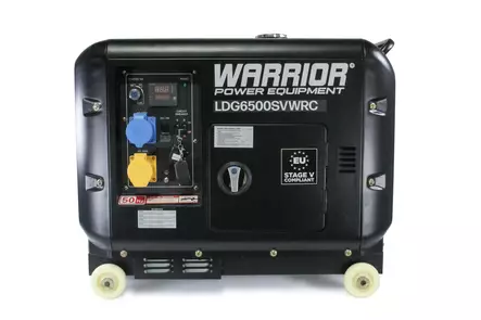 Dieselaggregat Warrior 6,25 kVa 1-fas - Aggregat - 5060423985976 - 1