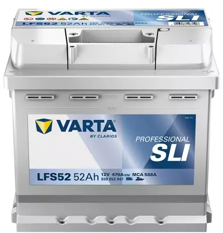 Käynnistysakku Varta 12V 52Ah 470A - Auton Akut ja Ajoneuvoakut - 4016987167106 - 1