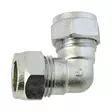 Puserruskulmaliitin Kromi 15 Em - Kromatut Messinkiosat - 6438056021146 - 1