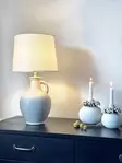 Athena Pöytävalaisin, Luonnonvalkoinen - Bordsarmaturer - 7041661276956 - 2