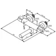 Damixa Silhouet Badrumsblandare Utloppspip - Badrumskranar och duschar - 5708516840596 - 2