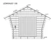 Timmerlada Rako S Gårdsförråd 6,3 m2 - Timmerlador - 41005026 - 3