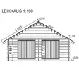 Timmerlada S25 Fasta Väggar Timmergarage 25m2 - Timmerlador - 41005066 - 5