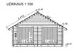 Hirsilato Suora XXL Pihavarasto 25m2 - Hirsiladot ja Pihaladot - 41005066 - 4