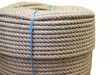 Naturlig hampa 18 mm x 220 m. - Räckeslinor och tillbehör - 6408586890956 - 1