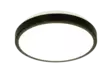 Veroli Plafondi, Musta - Våtrumsarmaturer - 7041661282216 - 1