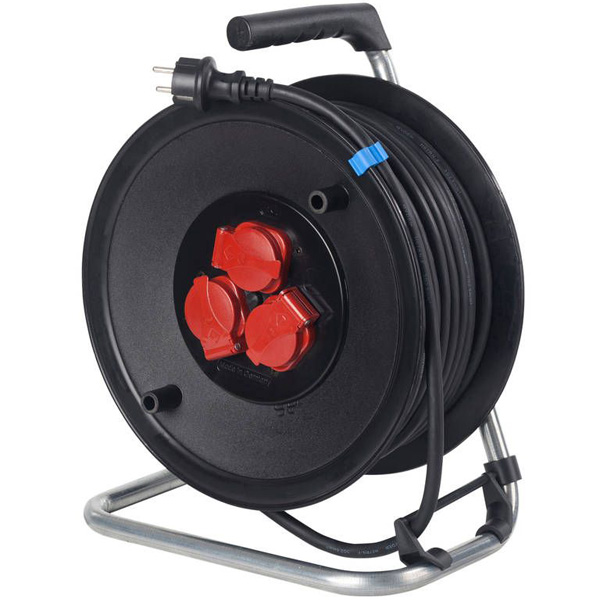 Kabelvinda 25m 3-Delig Sladdvinda - Kabelvindor - 6413821243206 - 1
