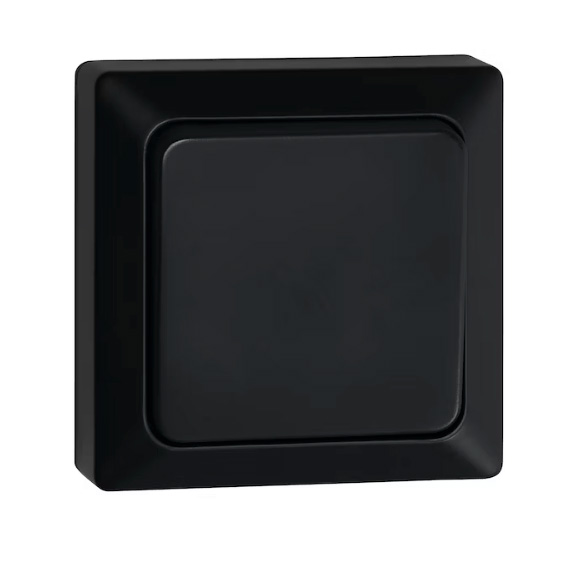 Kytkin Pinta Opal Musta - Elinstallation - 6438056309206 - 1