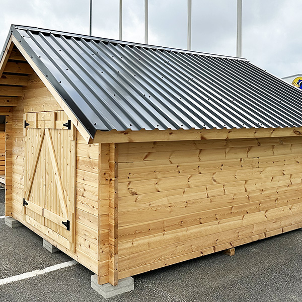 Plåttakspaket Timmerlada U16/R16 R-20 - Takpaket för Timmerlador - HLR16 - 1