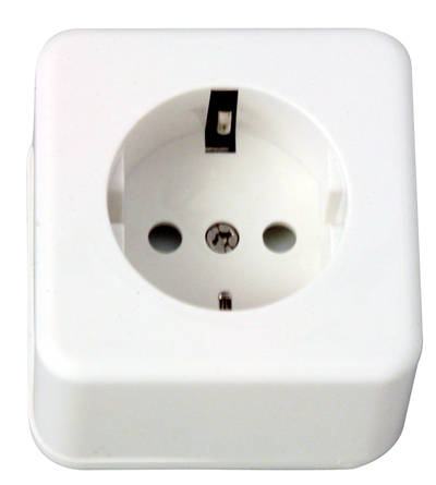 Pistorasia Pinta 1S/16A/250V/IP20 Opal - Rasiat ja Kannet - 6416013124116 - 1