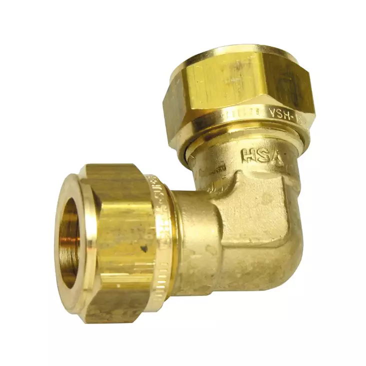 Puserrusliitin 12mm Kulma - Messinkikulmat - 6413820150246 - 3