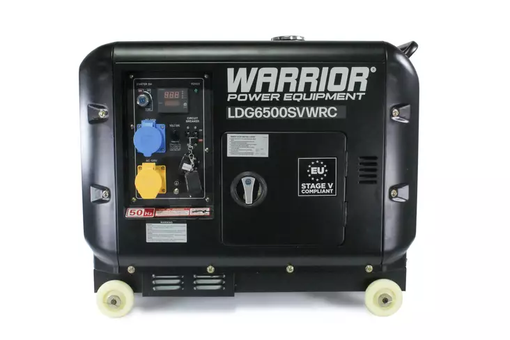 Dieselaggregat Warrior 6,25 kVa 1-fas - Aggregat - 5060423985976 - 1