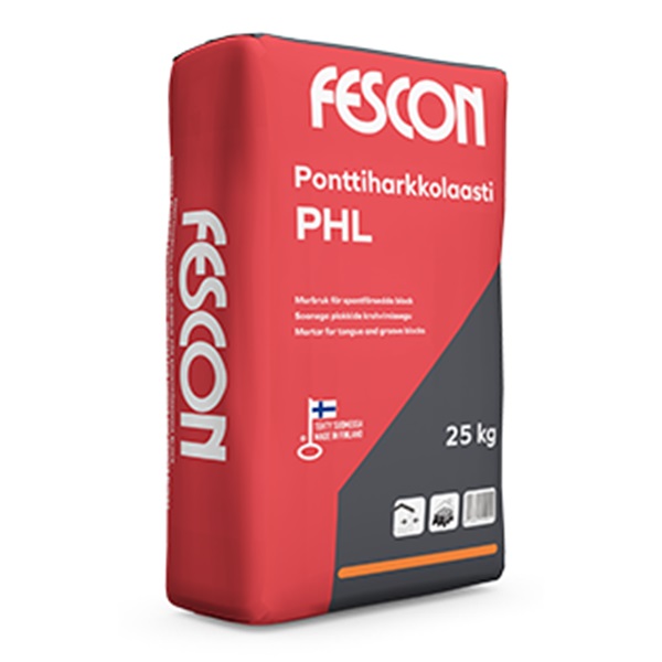 Fescon Tunnfogsbruk PHL 25kg - Murbruk - 6416841530196 - 13