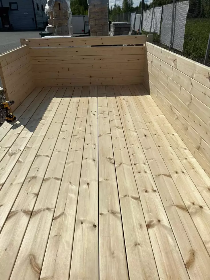 Lattiapaketti Kymppi Hirsiladot - Perustus- ja Lattiapaketit Hirsilatoihin - 6424110255596 - 1