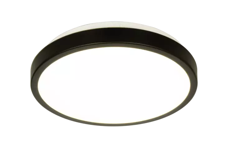 Veroli Plafondi, Musta - Våtrumsarmaturer - 7041661282216 - 1
