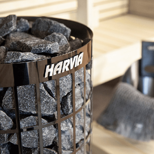 Harvia Cilindro PC66 Black Steel 6,6kW — produktbilde fra lakkapaa.no — 2