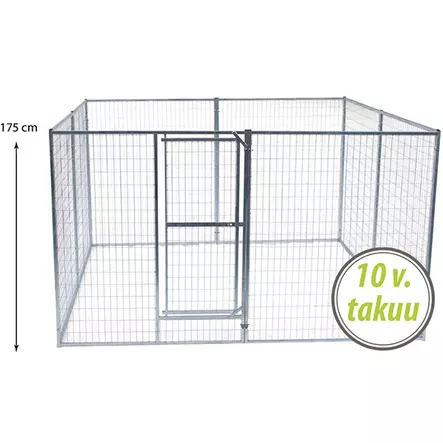 Eco-Gård Jämpti 3x3m (1+7) 175cm - Hundkojor och Hundgårdar - 6438411010167 - 2