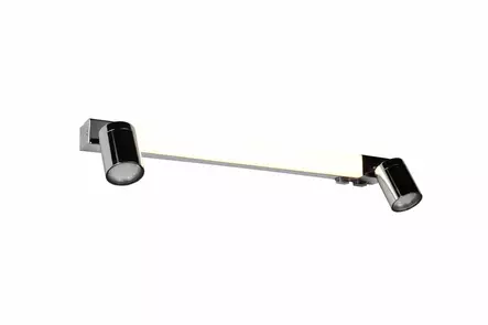 Enrico H2O Led + 2xGU10 Vägglampa - Våtrumsarmaturer - 4017807615647 - 3