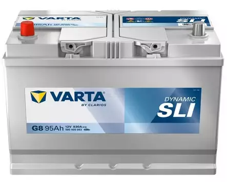 Käynnistysakku Varta 12V 95Ah 830A - Auton Akut ja Ajoneuvoakut - 4016987167717 - 1