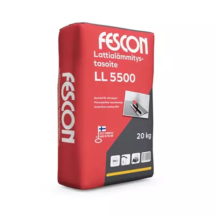 Lattialämmitystasoite LL 5500 20kg - Lattiatasoitteet - 6416841202017 - 2