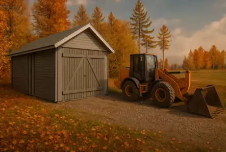 Traktorgarage AT30T, 29 m² - Övriga Gårdsbyggnader - 4100527 - 1