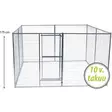 Eco-Gård Jämpti 3x3m (1+7) 175cm - Hundkojor och Hundgårdar - 6438411010167 - 2