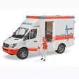 Ambulans Sprinter med Förare - Leksaksbilar och Tillbehör - 8719593315577 - 2