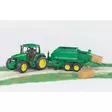 Bruder, Kanttipaalain, John Deere 690 - Lelutraktorit ja Tarvikkeet - U02017 - 2
