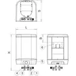 Lämminvesivaraaja Jäspi VLK-30 2kW - Vedenlämmittimet - 6430040794067 - 2