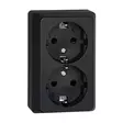Pistorasia Pinta Opal Musta - Kopplingsdosor och lock - 6438056309077 - 1