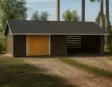 Garage AT30K Timmergarage Med Dubbelport - Timmergarage - 41005370007 - 2